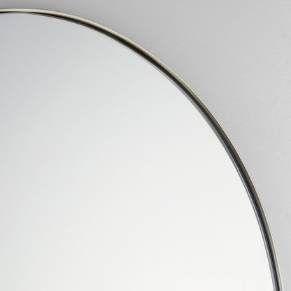 Quorum 24X38 Arch Mirror, Silver