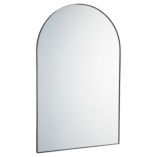 Quorum 29X46 Arch Mirror, Matte Black - 14-2946-59