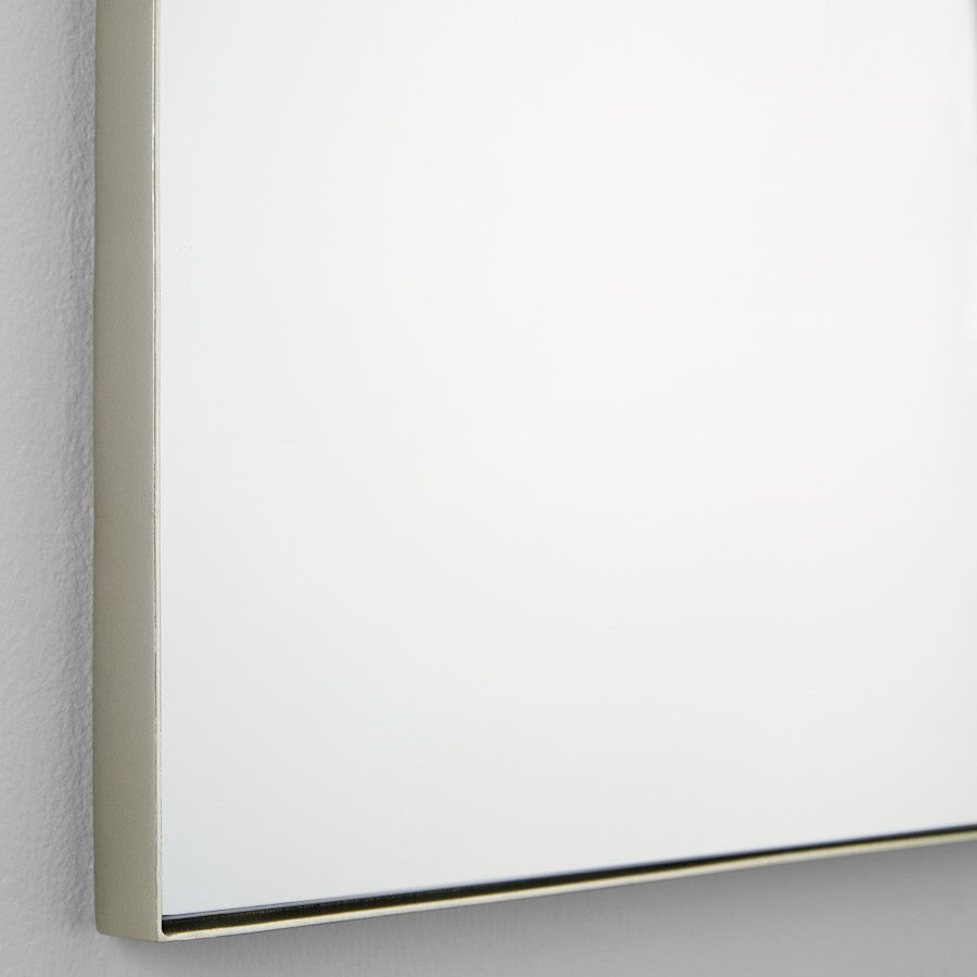 Quorum 29X46 Arch Mirror, Silver