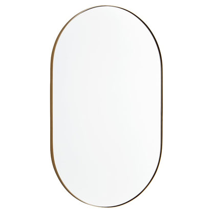 Quorum 20X32 Capsule Mirror, Gold - 15-2032-21