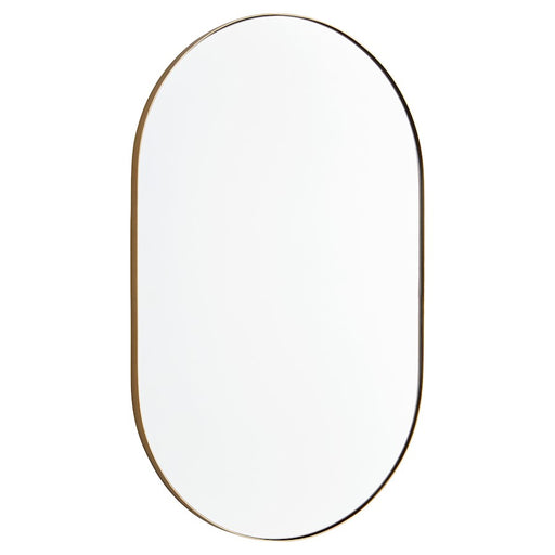 Quorum 20X32 Capsule Mirror, Gold - 15-2032-21
