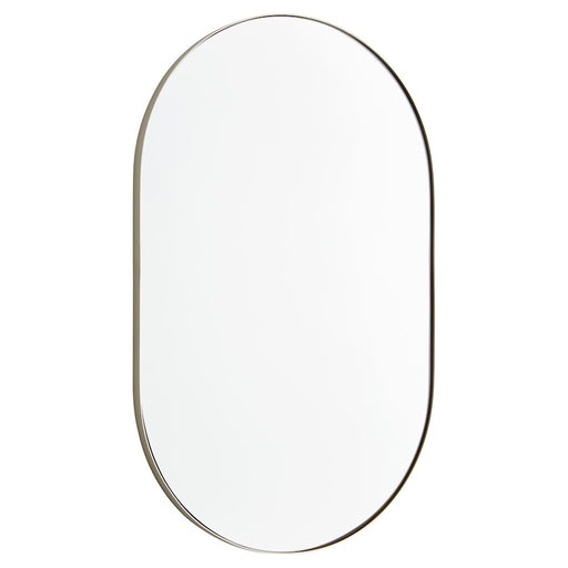 Quorum 20X32 Capsule Mirror, Silver - 15-2032-61