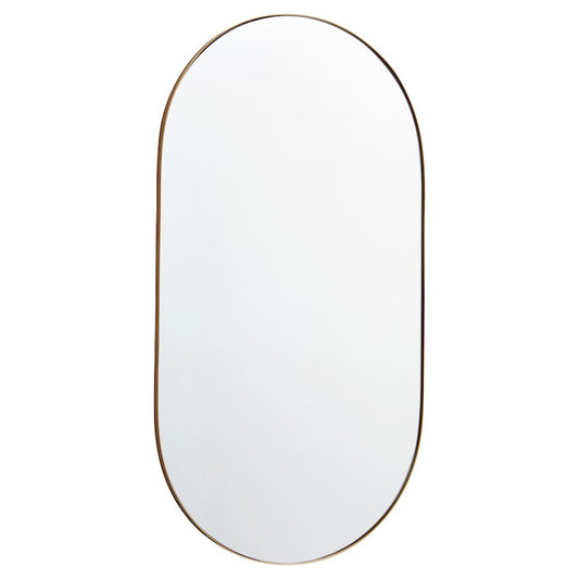 Quorum 21X40 Capsule Mirror, Gold - 15-2140-21