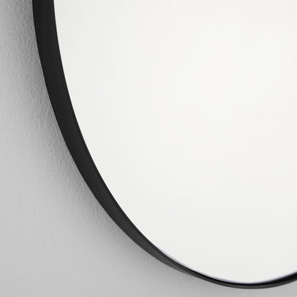 Quorum 21X40 Capsule Mirror, Matte Black