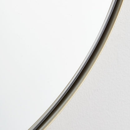 Quorum 21X40 Capsule Mirror, Silver