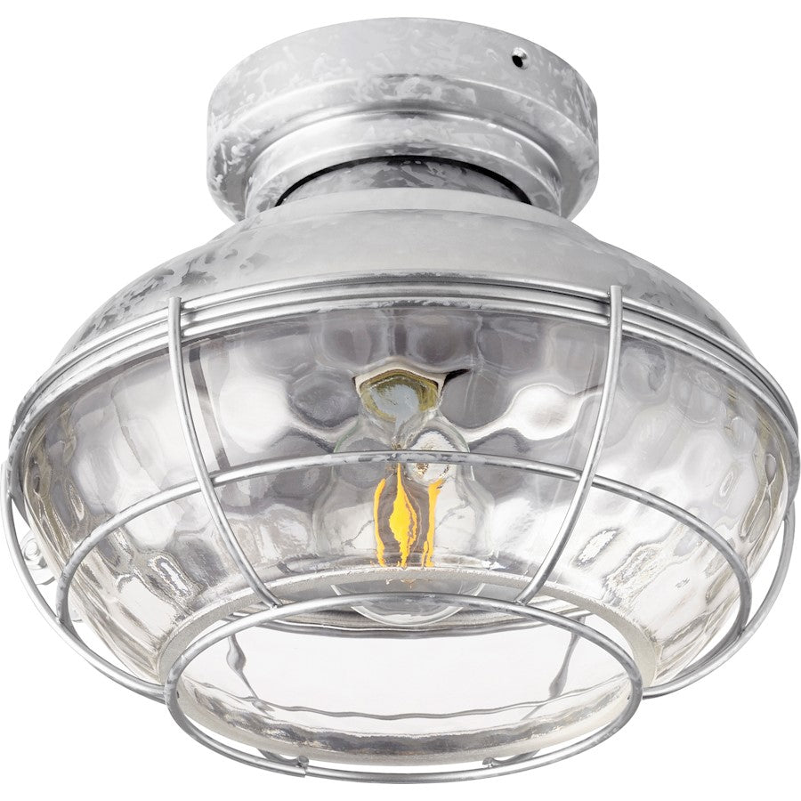 Quorum Windmill Small Hudson, Galvanized
