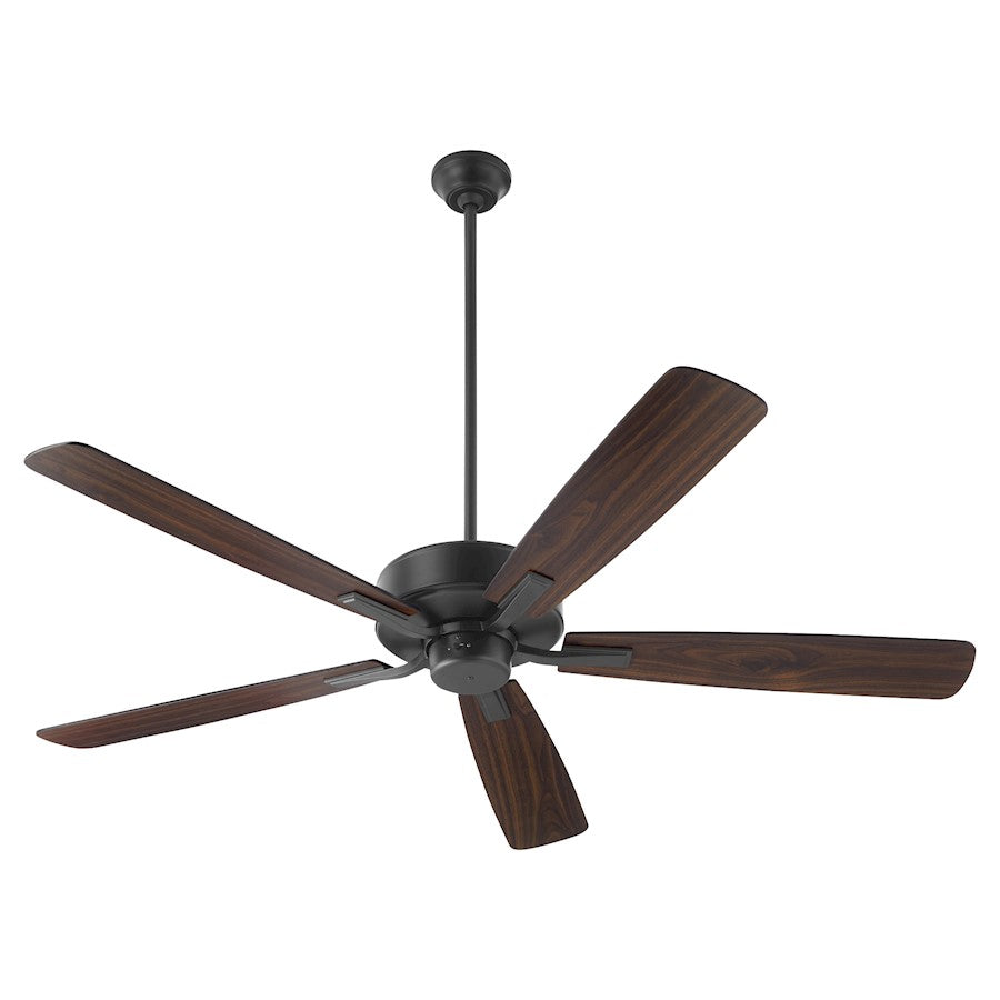 Quorum Ovation 60" 5Blade Ceiling Fan, Matte Black - 4605-159