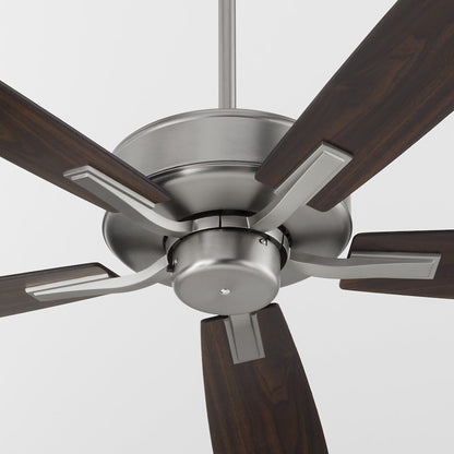 Quorum Ovation 60" 5Blade Ceiling Fan, Satin Nickel