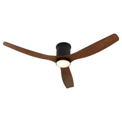 Quorum Dayton 3 Blade Hugger Patio Fan, Matte Black