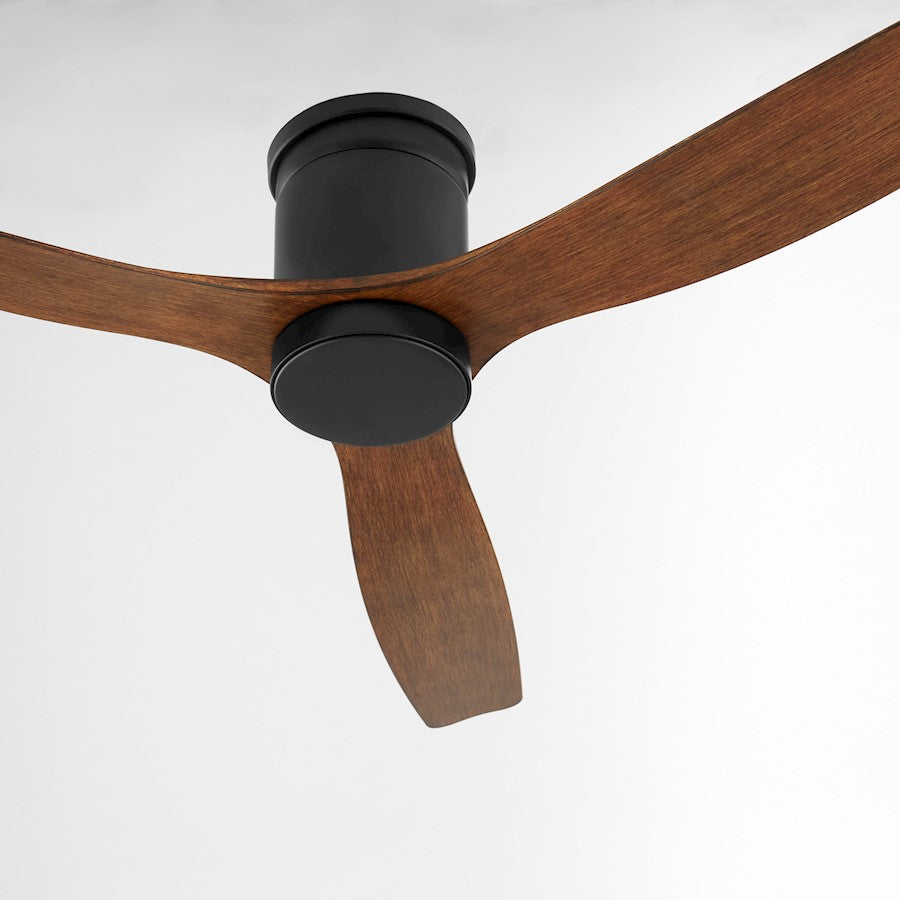 Quorum Dayton 3 Blade Hugger Patio Fan, Matte Black