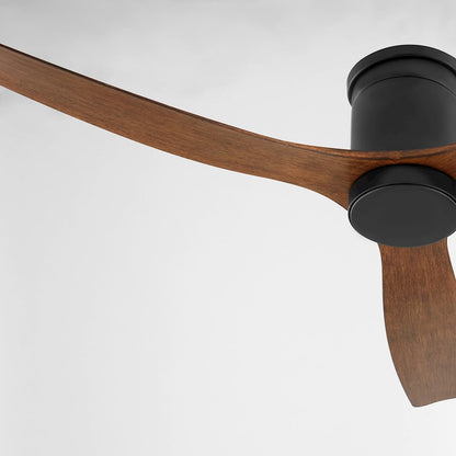 Quorum Dayton 3 Blade Hugger Patio Fan, Matte Black
