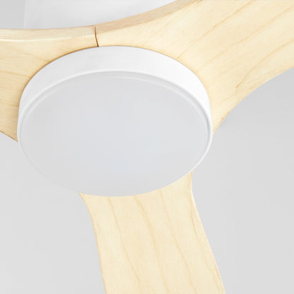 Quorum Dayton 3 Blade Hugger Patio Fan, Studio White