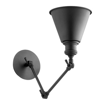 Quorum 1 Light 29.5" Wall Mount, Noir