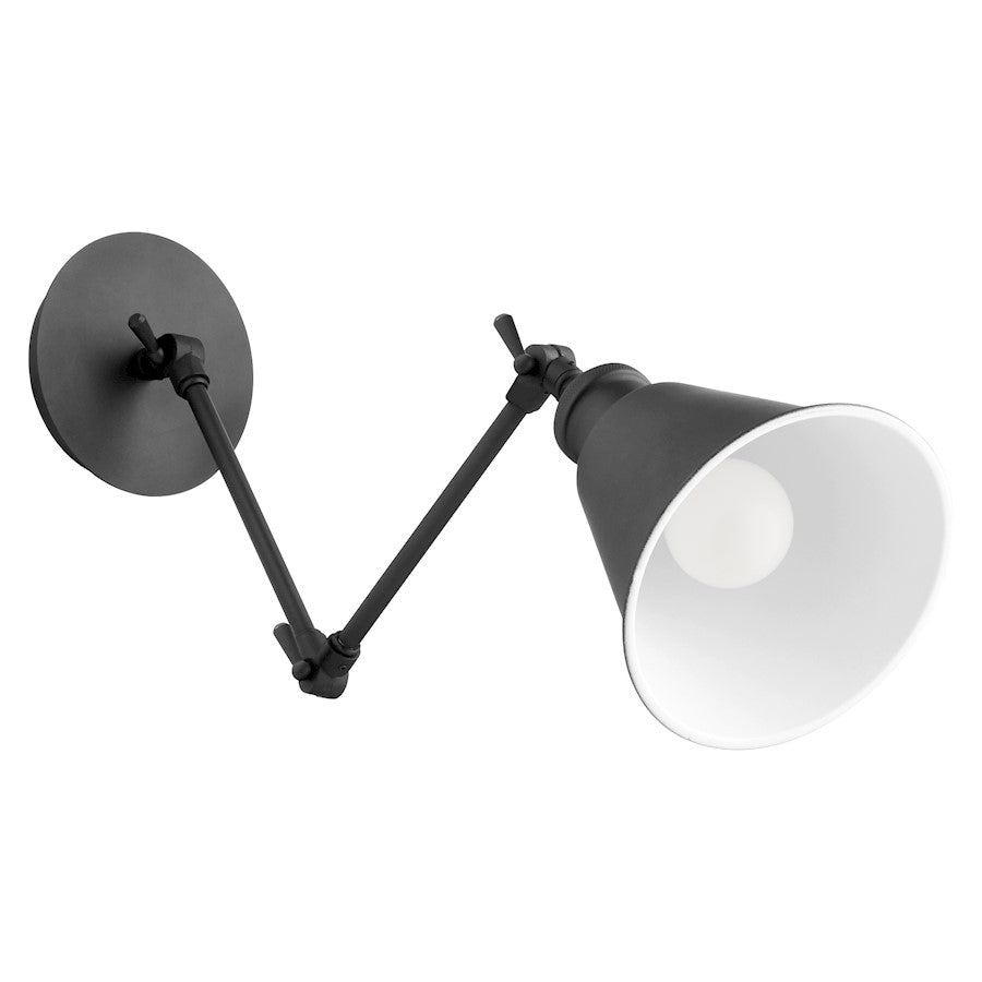 Quorum 1 Light 29.5" Wall Mount, Noir