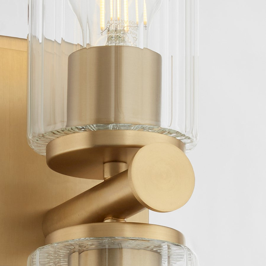 2 Light Wall Sconce