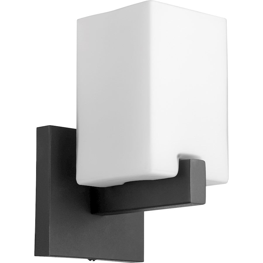 Quorum Modus 1 Light Wall Mount, Noir