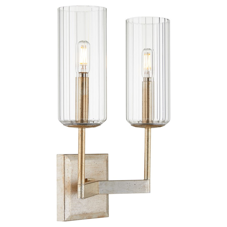 2 Light Wall Sconce