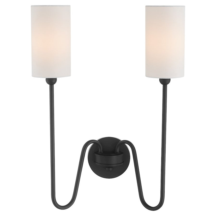 2 Light Wall Sconce