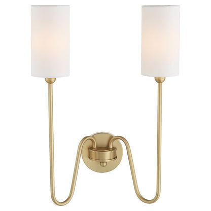 2 Light Wall Sconce