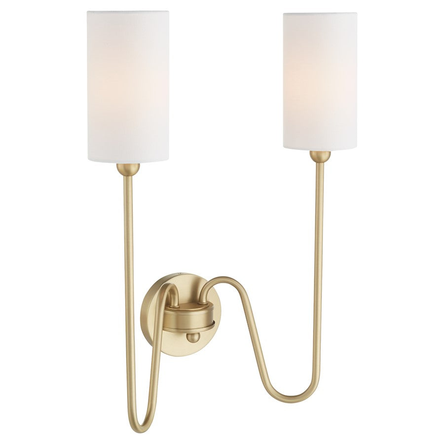 2 Light Wall Sconce