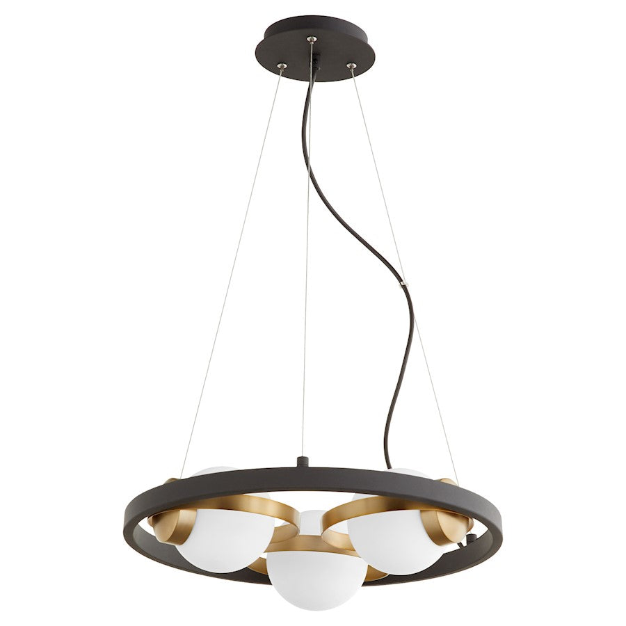 Nius Chandelier, Noir
