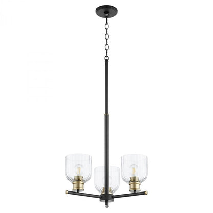 Monarch Chandelier, Noir