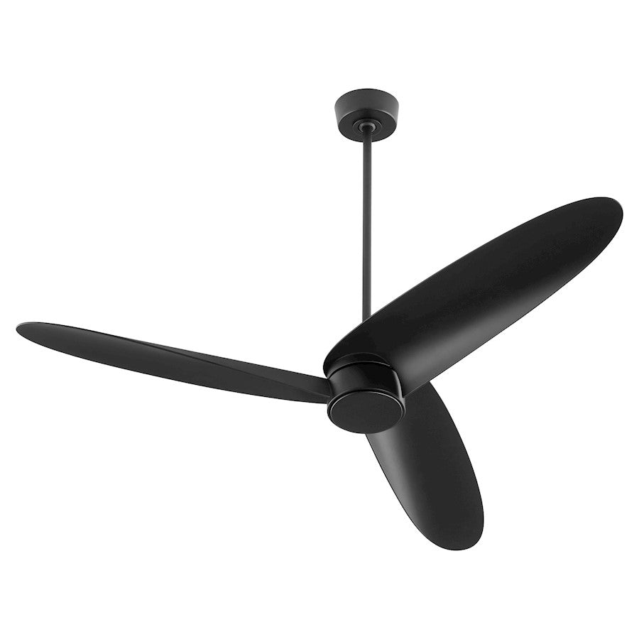 Quorum Brisa 60" 3 Blade Patio Fan, Matte Black - 61603-59