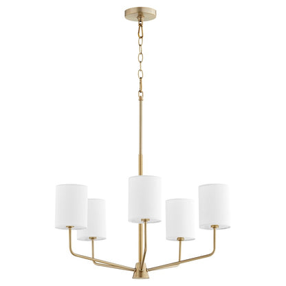 Harmony Chandelier, Aged Brass