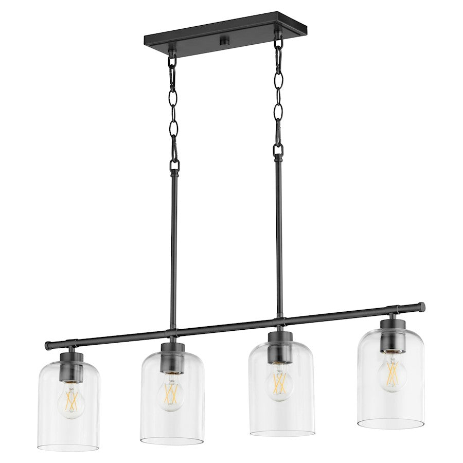 4 Light Linear Chandelier