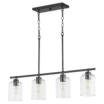 4 Light Linear Chandelier