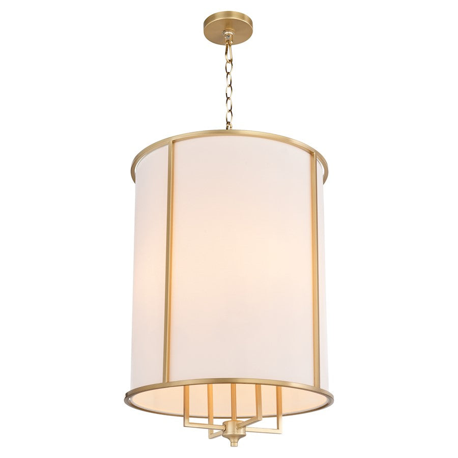 18" Entry Light, Aged Brass