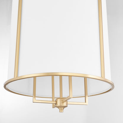 18" Entry Light, Aged Brass