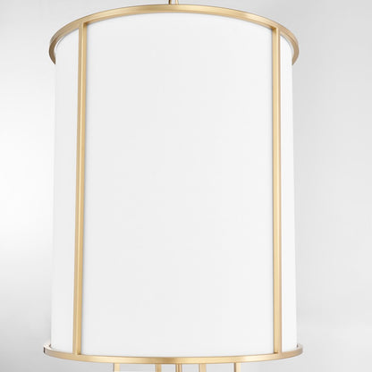 18" Entry Light, Aged Brass