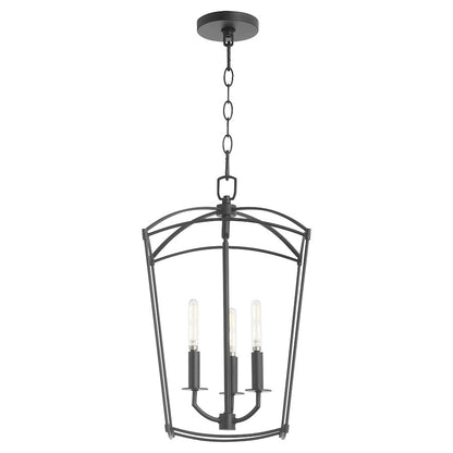3 Light Entry Light, Matte Black