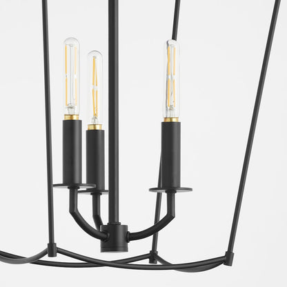 3 Light Entry Light, Matte Black