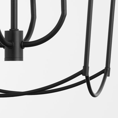 4 Light Entry Light, Matte Black