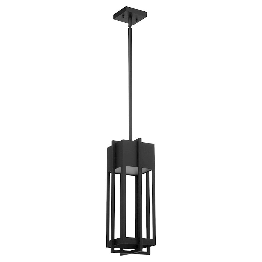 Quorum Al Fresco 18" Pendant, Textured Black - 712-18-169