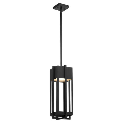 18" Pendant, Textured Black