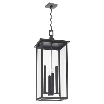 32" Pendant, Textured Black