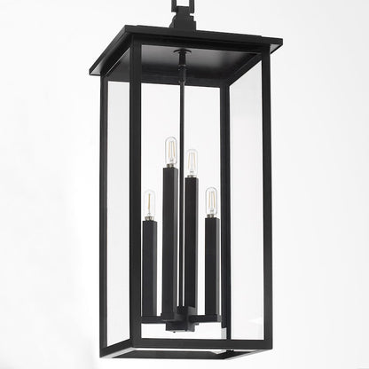 32" Pendant, Textured Black