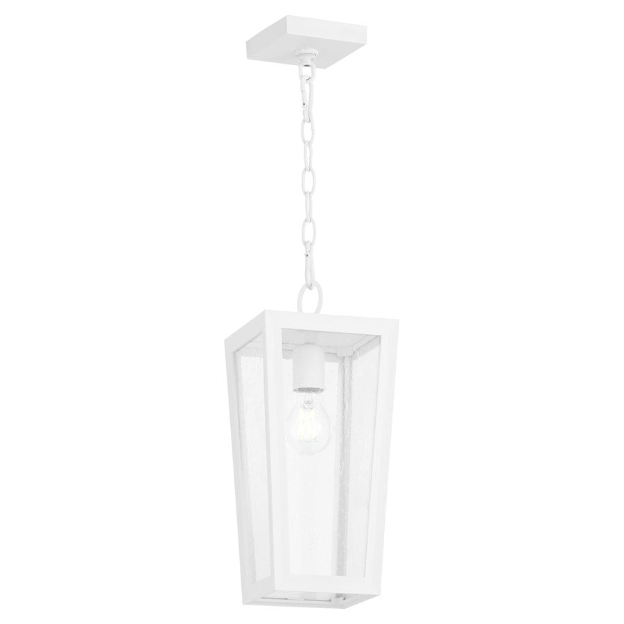 6.5" Pendant, White