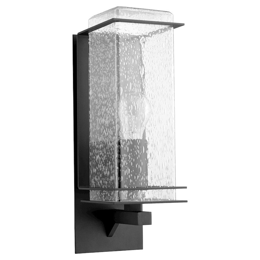 Quorum Balboa 1 Light 6" Wall Mount, Noir