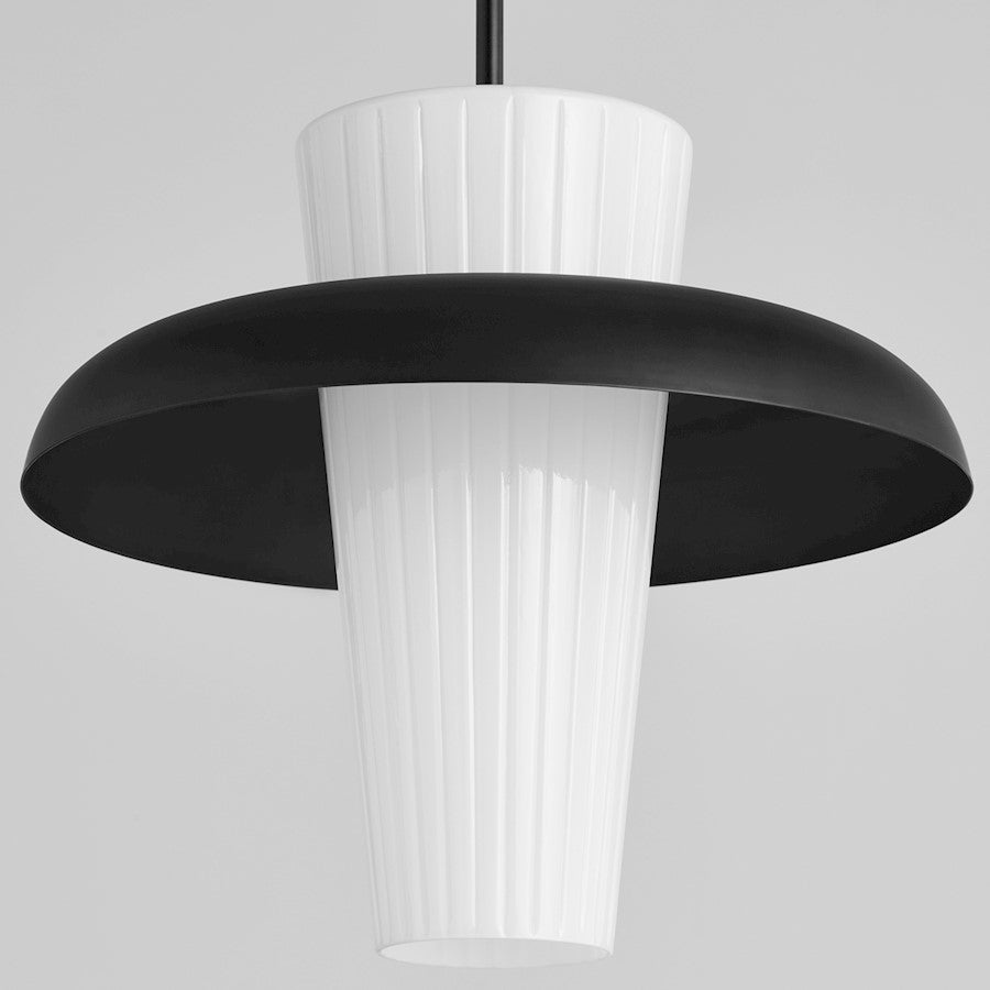 16" Pendant, Matte Black