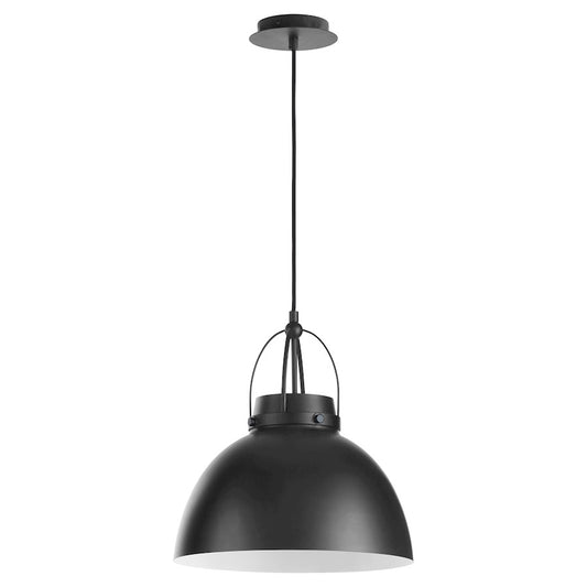 15" Pendant, Matte Black