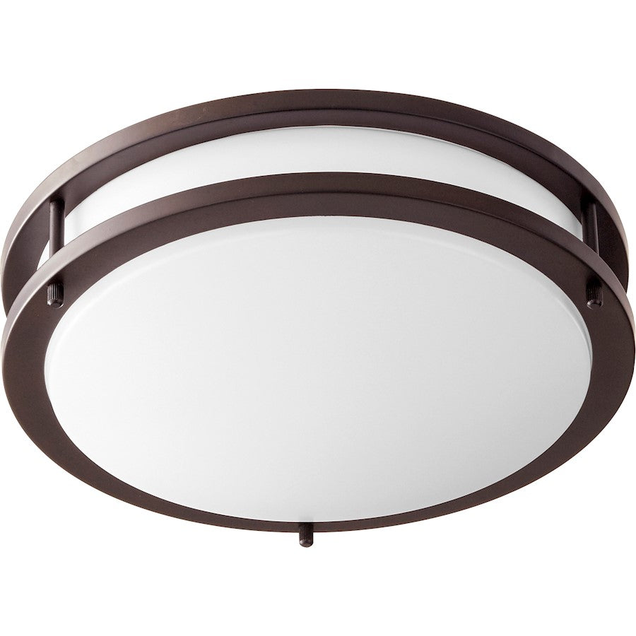 Quorum 1 Light 12' Ceiling Mount, Oiled Bronze