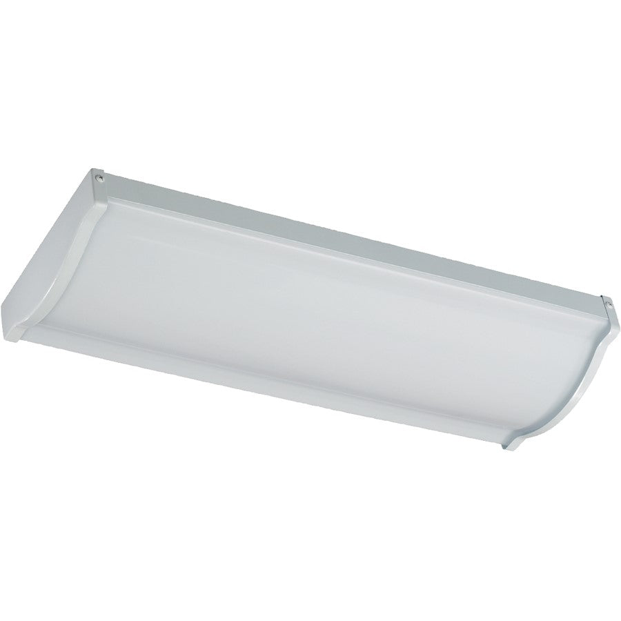 Quorum 2 Light 9' Ceiling, White