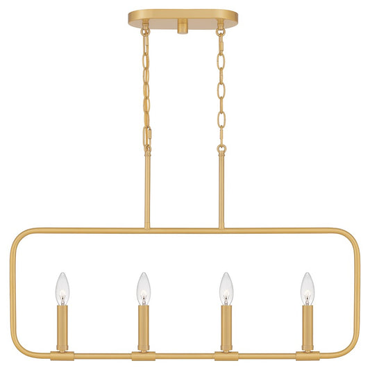 Quoizel Abner 4 Light Island Chandelier