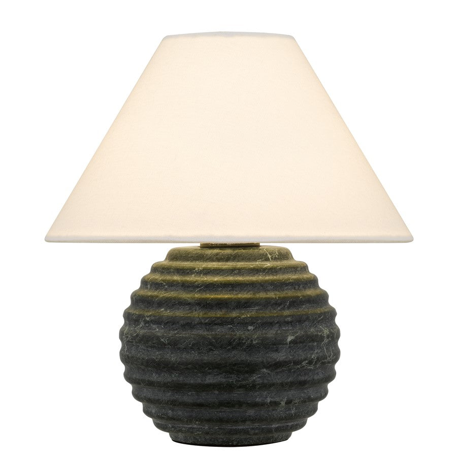Quoizel Alessandro 1-Lt Matte Black Table Lamp, Matte Black - ALES6211MBK