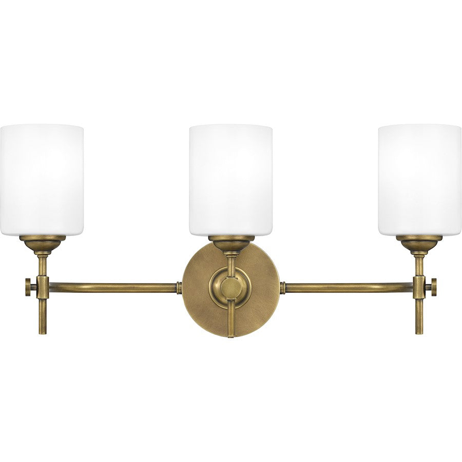 Bathroom Vanity Light, Weathered Brass