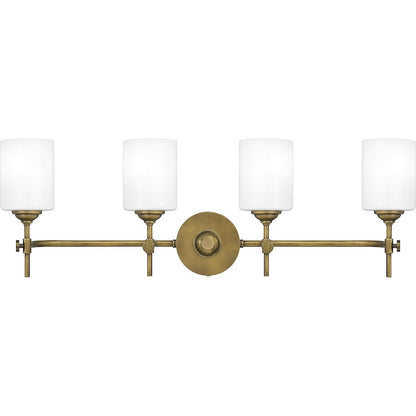 Bathroom Vanity Light, Weathered Brass